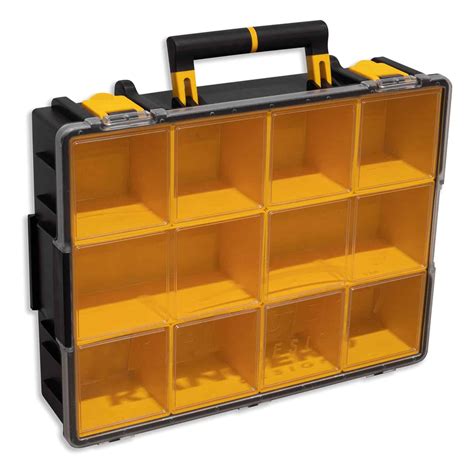 Partskeeper Parts Organizer Aluminum Storage Cabinet W 4 Carry Cases
