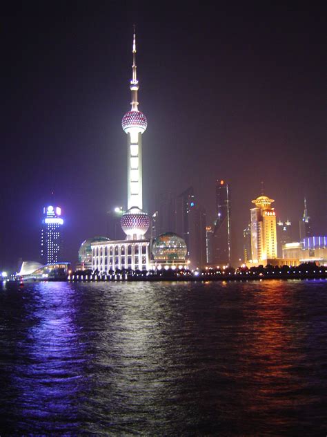 The Oriental Pearl Tv Tower Completed On Oct 1 1994 With A Height