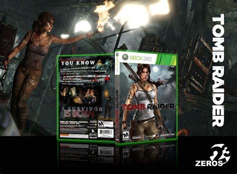Tomb Raider Xbox 360 Box Art Cover By 23 Zeros