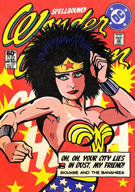 Post Punk And New Wave Rock Stars Reimagined As Superheroes Post Punk Comic Book Covers Wave Rock