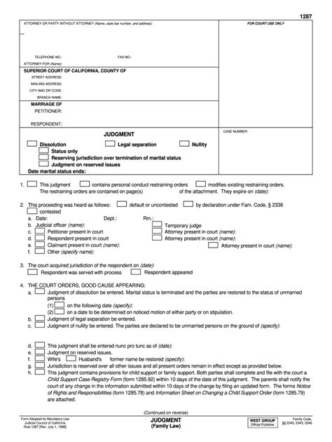 California 1287 Form Fill Online Printable Fillable Blank Pdffiller