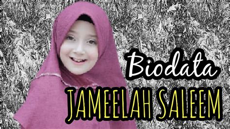 Biodata Dan Fakta Jameelah Saleem Artis Keturunan Bule Youtube