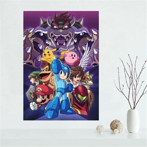 Buy Custom Canvas Super Smash Bros Poster Art
