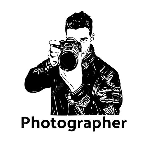 Professional Photographer Photographer Sihouette Logo Png And Vector