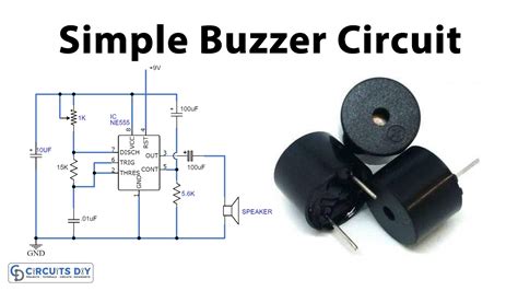 Piezo Buzzer Circuit Diagram Wiring Diagram And Schematics