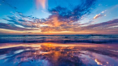 Ocean Sky Sunset Beach 4k 3840×2160 8k Ultra Hd Wallpapers