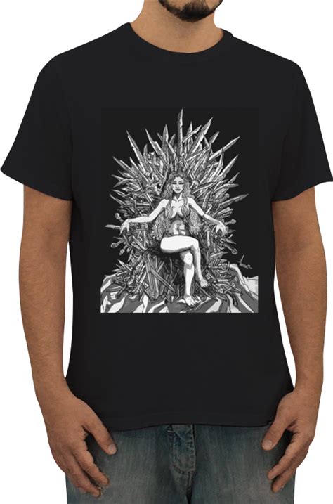 Iron Throne Camiseta Iron Throne Daenerys Targaryen Mother Of Dragons Hd Png Download