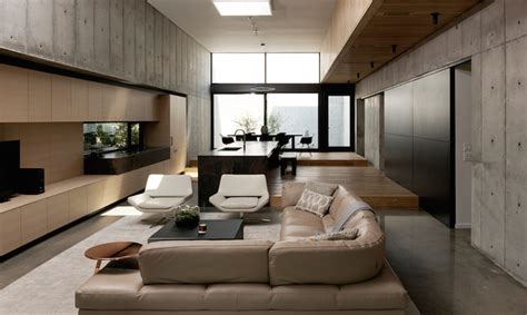 Minimal Concrete House By Robertson Design Studio