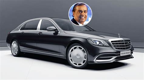 Mukesh Ambani Recently Bought His Second Mercedes Maybach S560 Worth Rs