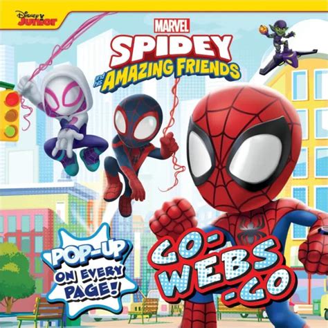 Disney Junior Marvel Spidey And His Amazing Friends Go Webs Go Pop