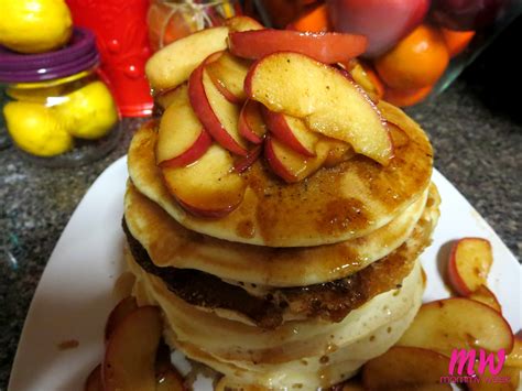 Apple Cinnamon Pancakes Recipe Mommy Week