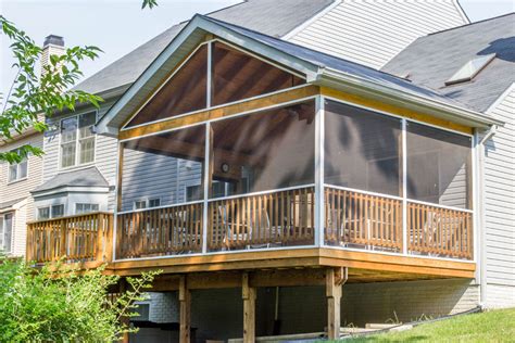 Our screened in porch does not get much sun. The Advantages of Building a Screened Porch in Howard County