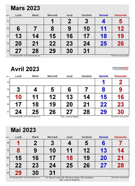 Calendrier Avril 2023 Excel Word Et Pdf Calendarpedia