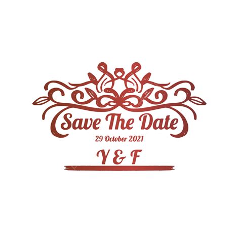Save The Date Vector Hd Png Images Save The Date Wedding Day Arabesque