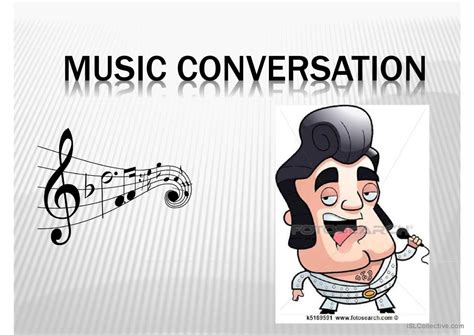 Music Conversation Discussion Starte English Esl Powerpoints
