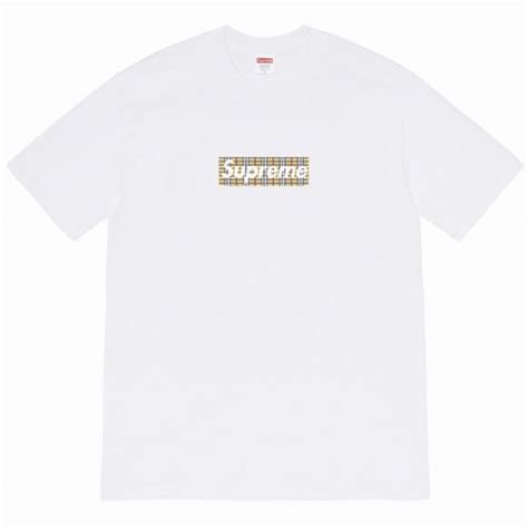 Supreme Burberry Box Logo T Shirt Lサイズ