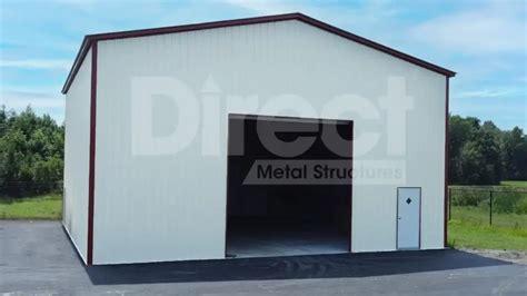 40x60x14 Clear Span Building Direct Metal Structures