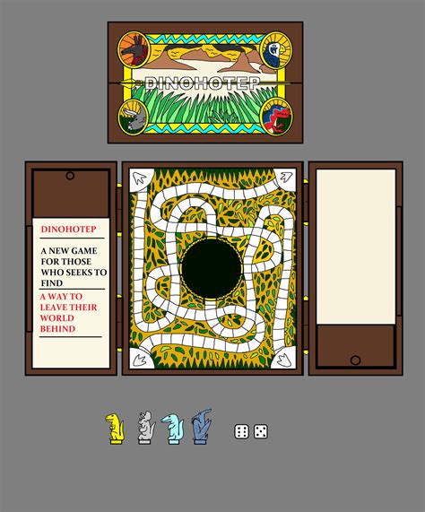 Dinohotep Board Game By Petedraptor On Deviantart