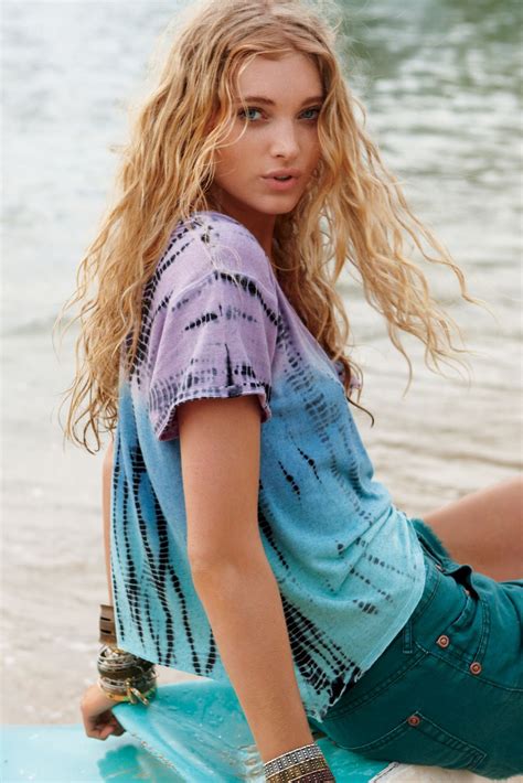 Ming xi in a christian dior dress, eres underwear, and wings from early halloween; Elsa Hosk (FreePeople May 2011 Catalog) HQ - Models Inspiration