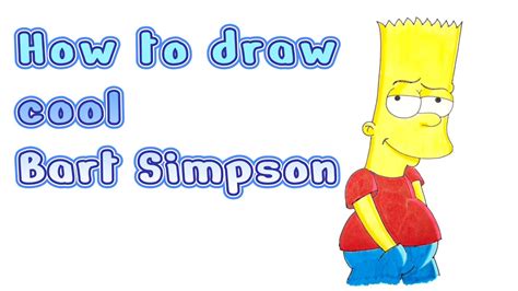Cool Bart Simpson How To Draw Easily With Markers Simpsons Drawing