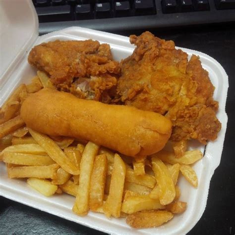 Chicken And Chips Food And Eats