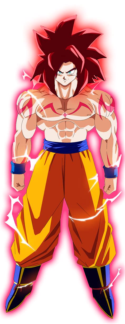 Goku God Ssj4 With Tattoos Fan Art By Teenmaxing On Deviantart