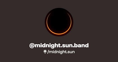 Midnightsunband Instagram Linktree