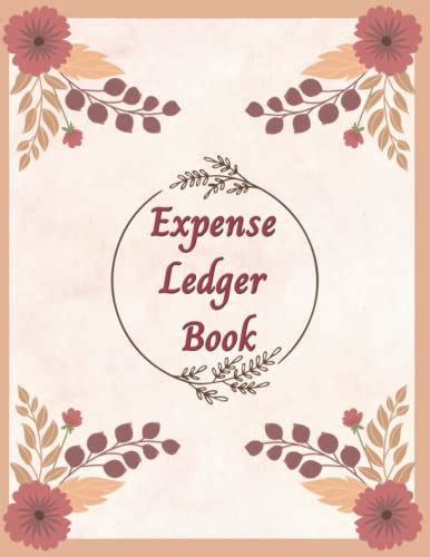 Expense Ledger Book For Small Business Accounting Ledger Book