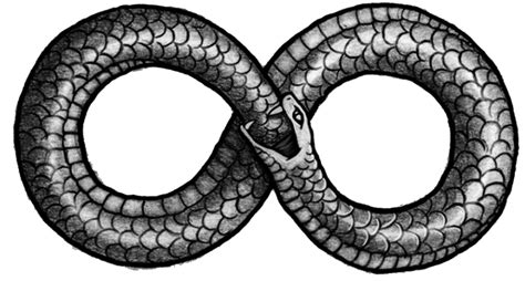 Snake The Cosmic Serpent Ouroboros Tail Eating Ouroboros Png Picture