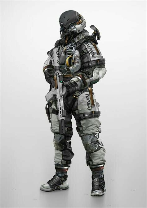 Trooper 05 Sci Fi Concept Art Armor Concept Futuristic Armour