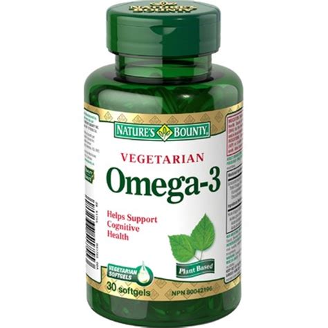 We strive to make all reviews honest (albeit opinionated!), so you can make the best buying decision. Buy Nature's Bounty Vegetarian Omega-3 from Canada at Well ...