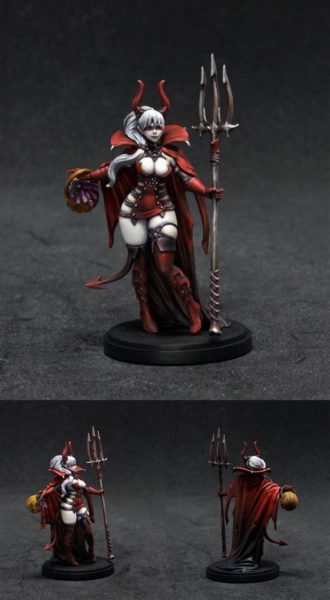This is the cult of the con artist. CoolMiniOrNot - Devil Satan by Mootabor