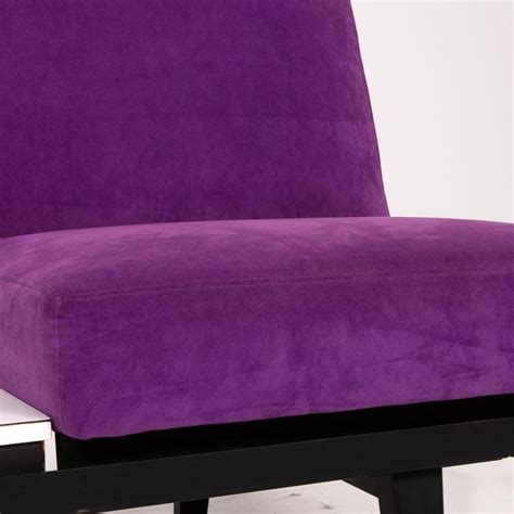 Herman Miller Fabric Sofa Set Purple 2x Two Seat Couch For Sale At 1stdibs