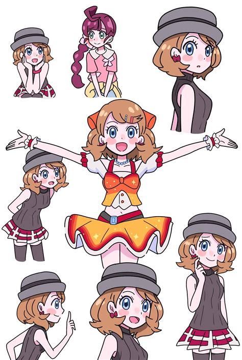 Many New Cute Serena Faces Scrolller