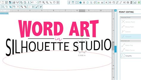 So You Can Make Word Art In Silhouette Studio Silhouette School