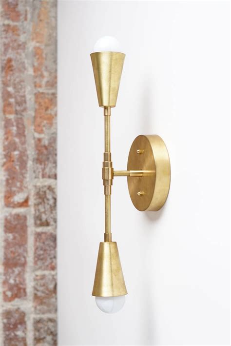 Minimalist Ceiling Light Brass Modern Lights Semi Flush Lamp Mid