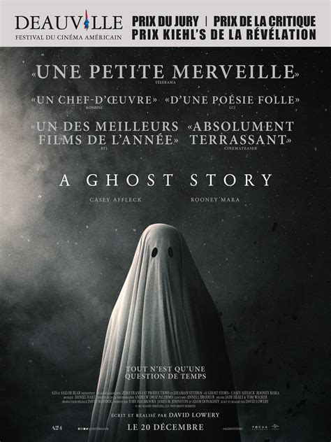 A ghost story deftly manages its ambitious themes through an inventive, artful, and ultimately poignant exploration of love and loss. A Ghost Story - film 2017 - AlloCiné