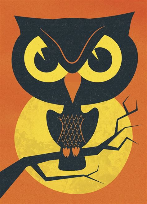 Spooky Owl Posters And Prints By Corbis