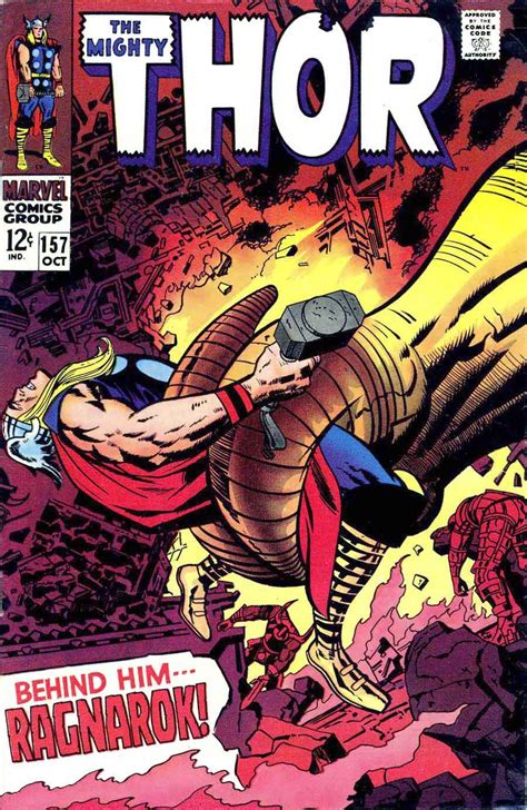 The Mighty Thor Issue 157 Thor Comic Marvel Comic Books Silver Age