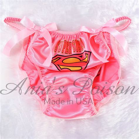 Satin Humiliation Panties Mens And Womens Super Sissy Pink Or White Silky Satin Shiny String