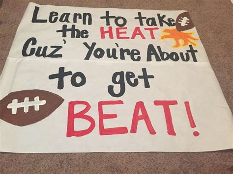 Pin By Keener On Game Signs High School Football Signs High School