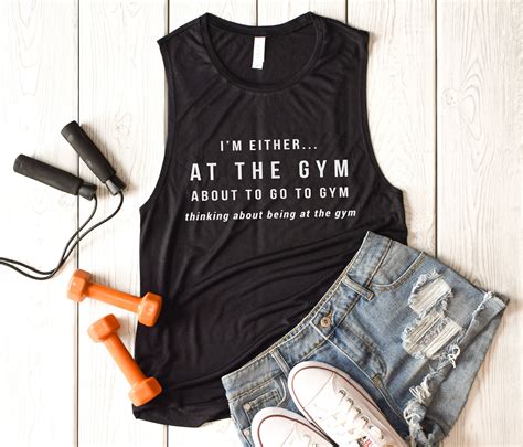 Funny Gym Shirt For Women Sleeveless T Shirts With Saying Etsy