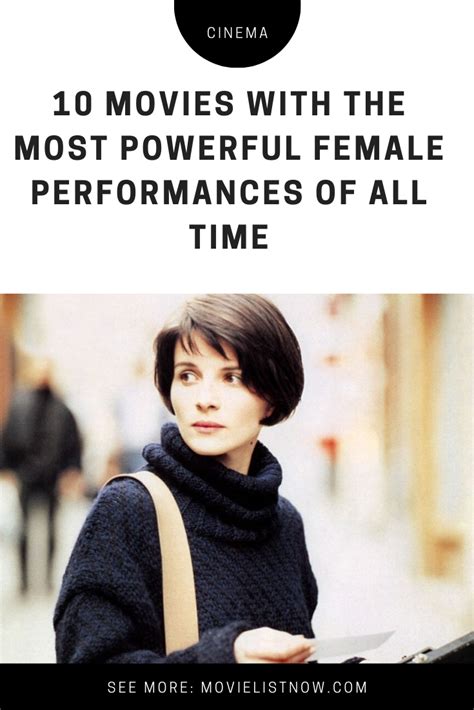 10 Movies With The Most Powerful Female Performances Of All Time