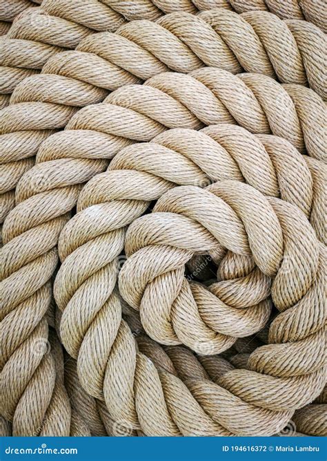 Super Close Up Of A Thick Rope Stock Photo Image Of Rope Backgrounds