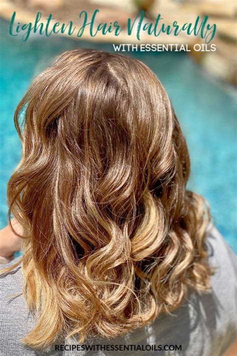 The highlights may fade, but it will remain changed. How to Lighten Hair with Essential Oils in 2020 | How to ...
