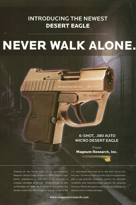 New Micro Desert Eagle 380 Pistol The Firearm Blog
