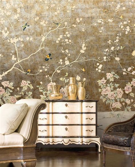 Chinoiserie Wallpaper Panels Pin On Home Design Goawall