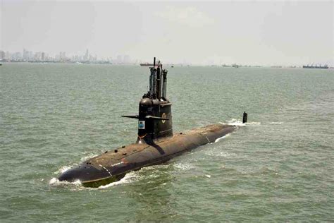 Navy Begins Sea Trials Of Kalvari Class Submarine Vaghsheer Indian
