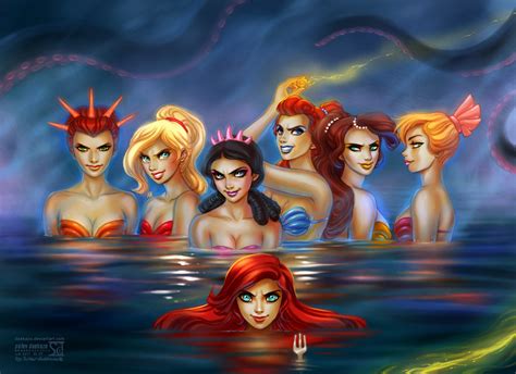 Disney Mermaids Disney Princess Fan Art 28102067 Fanpop