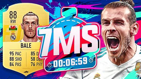 Gareth Bale 7 Minute Squad Builder Fifa 19 Ultimate Team Youtube